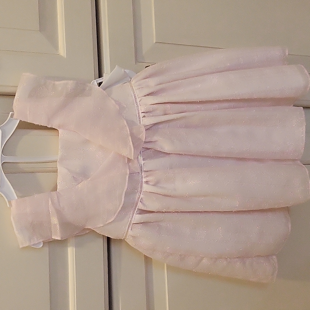 Pippa & Julie 2 piece pink dress set 24M